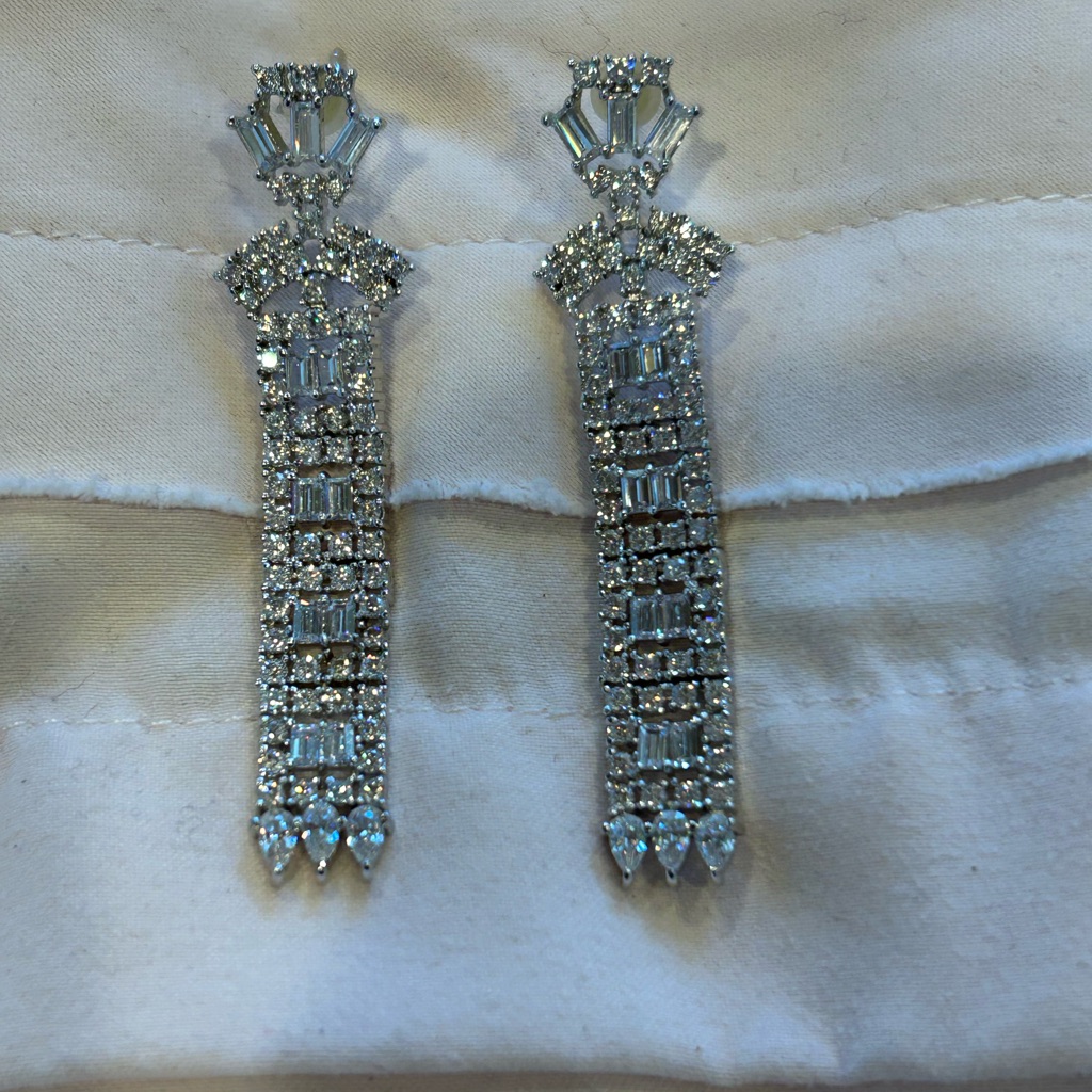 Nwot Art Deco Style Post Earrings